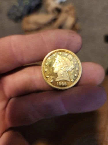 1866-P Liberty Half Eagle — photo from the most recent tracked eBay sale
