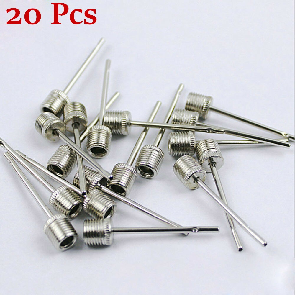 20* Sport Inflating Needle Pin Nozzle Football Basketball Soccer Ball Air Pump