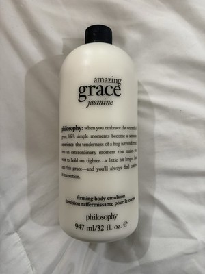 Philosophy Amazing Grace Jasmine Firming Body Emulsion 32 oz Super Size NEW 