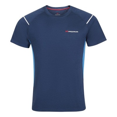 PROGRESS  T-Shirt 100% Merinoshirt Outdoor Sport Funktionsshirt Merinounterhemd