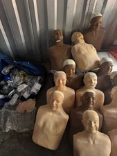 Lot of 13 Laerdal Little Anne CPR EMS Training Doll 13 Pack