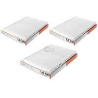 3X Mahle / Knecht Innenraumfilter Innenraumluft Pollenfilter LA 441
