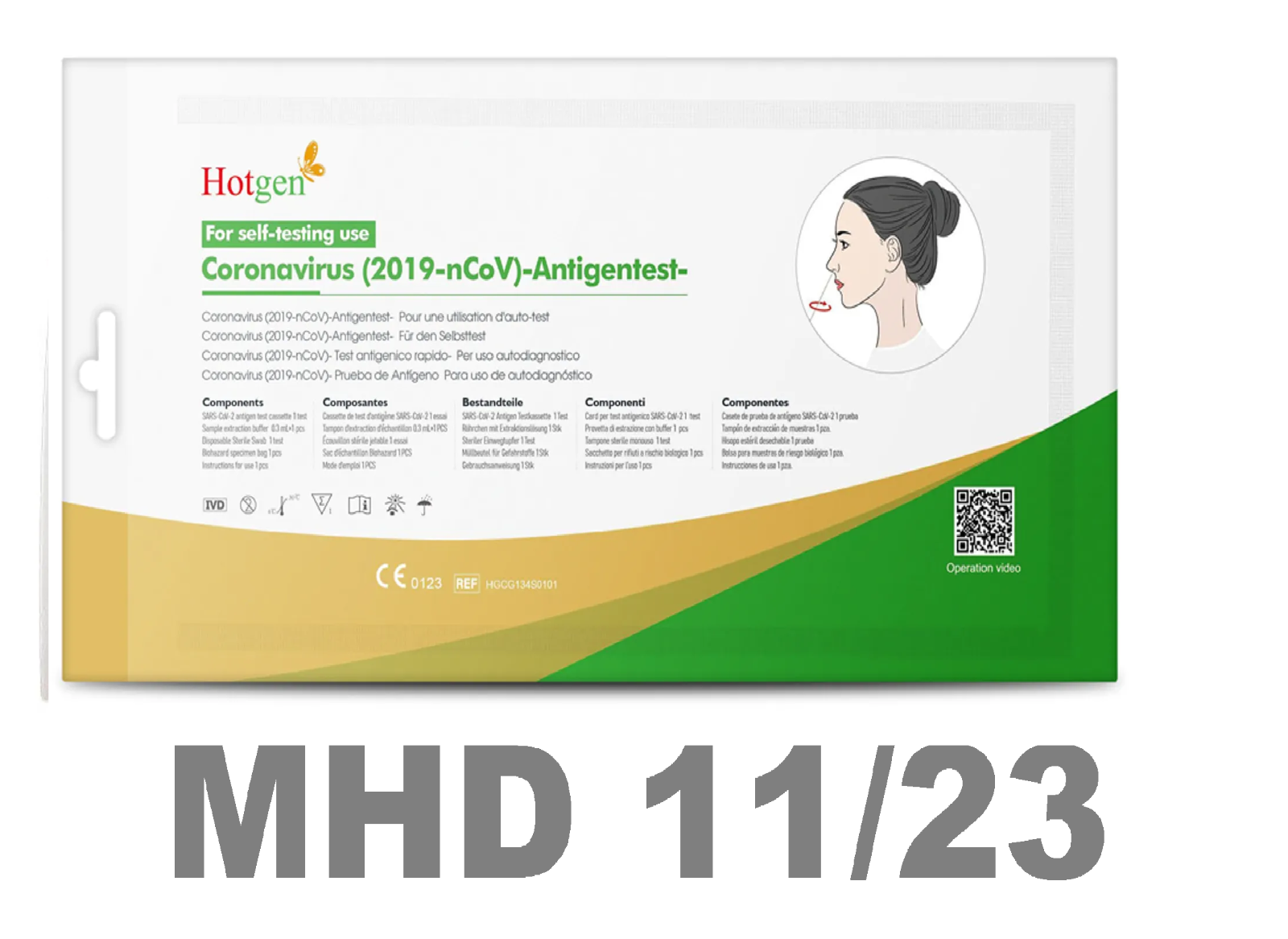 Citest Corona Antigen Rapid Selbsttest / Laientest Ab 0,19