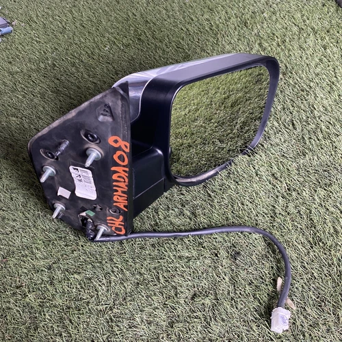 04-15 NISSAN ARMADA TITAN PASSENGER RIGHT SIDE POWER DOOR MIRROR CHROME OEM