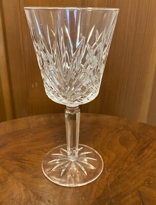 1 Cristal D'Arques-Durand Villemont Crystal Water Footed Goblet 7  1/4  Disc