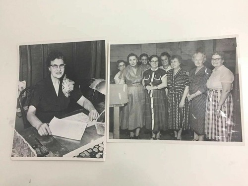 8 Vintage 1957 Schule Lehrer Ruhestand Fotos 8x10 Lorena Smith Akron Ohio 50er - Bild 2 von 12