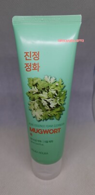 Holika Holika Mugwort Pure Essence Foam Cleanser  Made in Korea