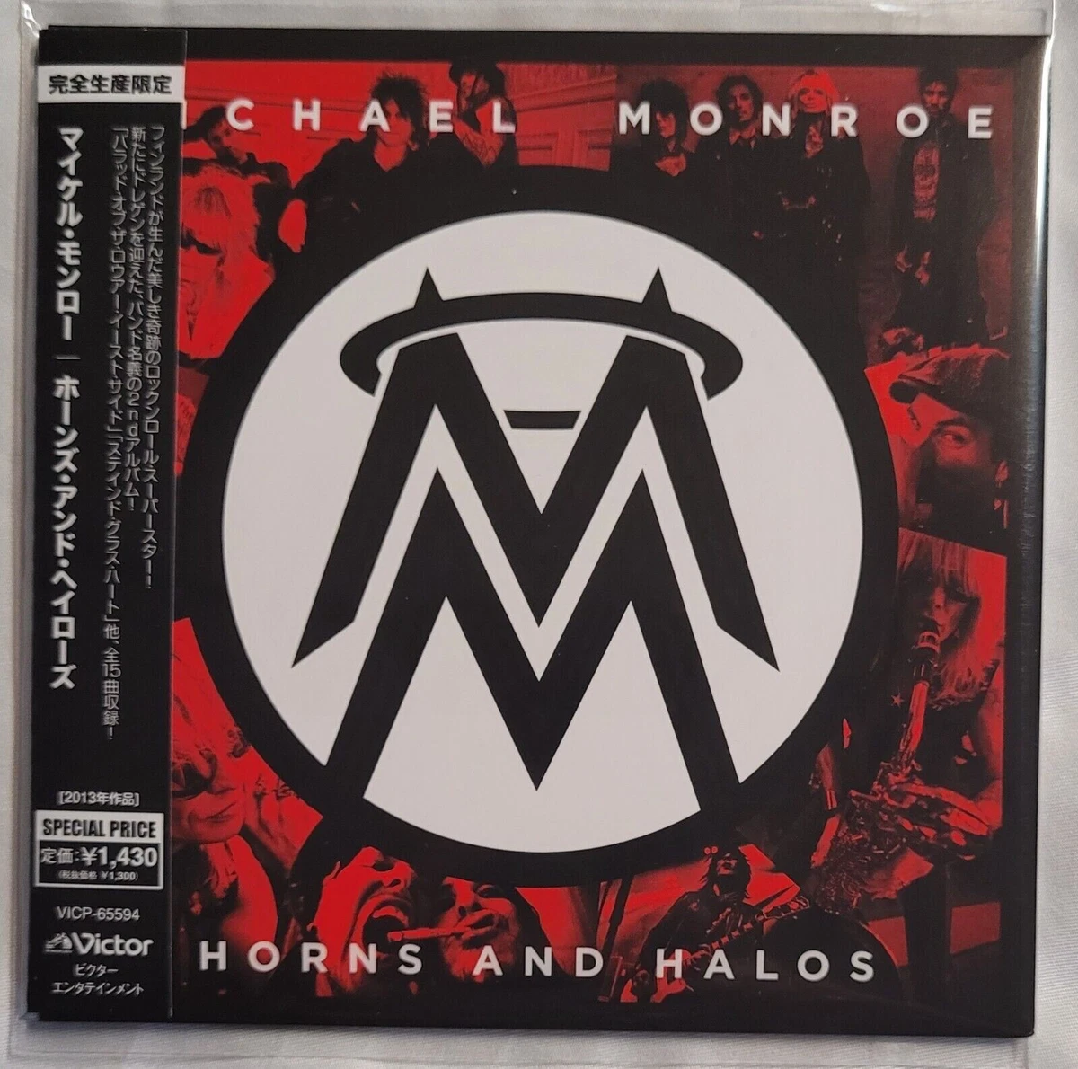 Michael Monroe Horns And Halos New CD Mini LP Sleeve Japan OBI Rock Hard Rock