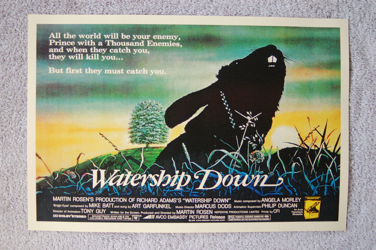 Watership Down Lobby Card Movie Poster #1 | eBay Watership Down Lobby Card Movie Poster #1 | eBay