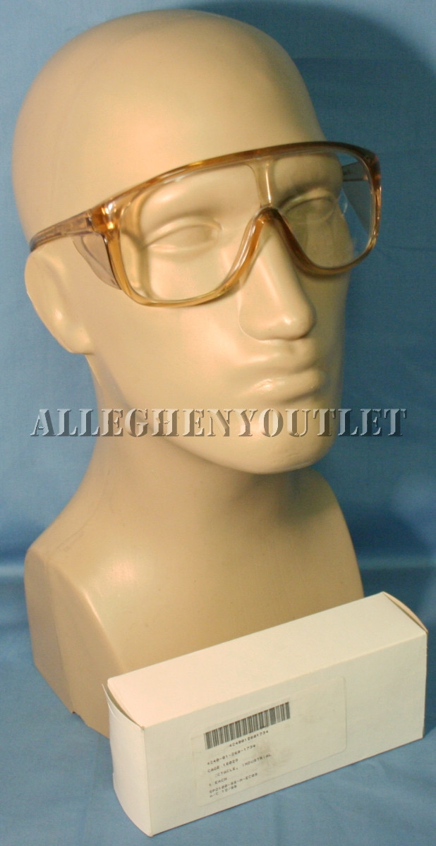 Bouton 8800 Panaspec Z87 UV Safety GLASSES GOGGLES with SIDE SHEILD NEW