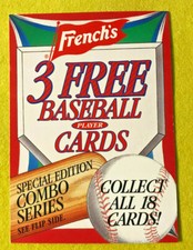 1992 French's Combo Series - Complete Your Set - YOU PICK the ones you want!