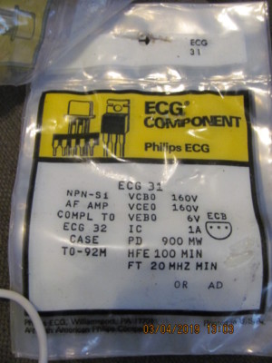Phillips ECG Component ECG 31