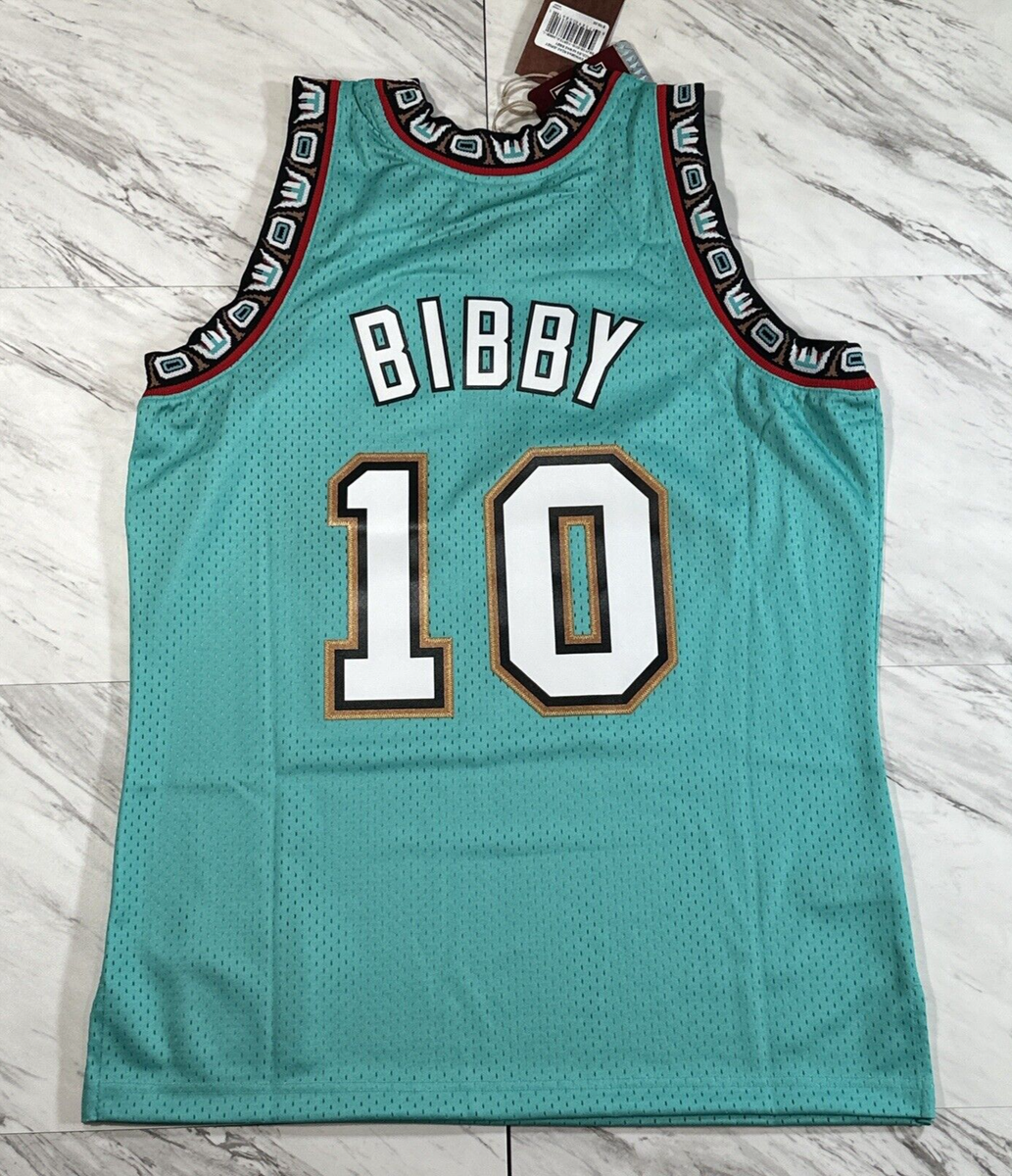 Mitchell & Ness Van Couver Grizzlies Mike Bibby Teal Basketball