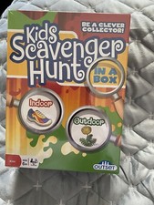 Kids Scavenger Hunt In A Box Game NIP Ages 6 2 Players Never Opened