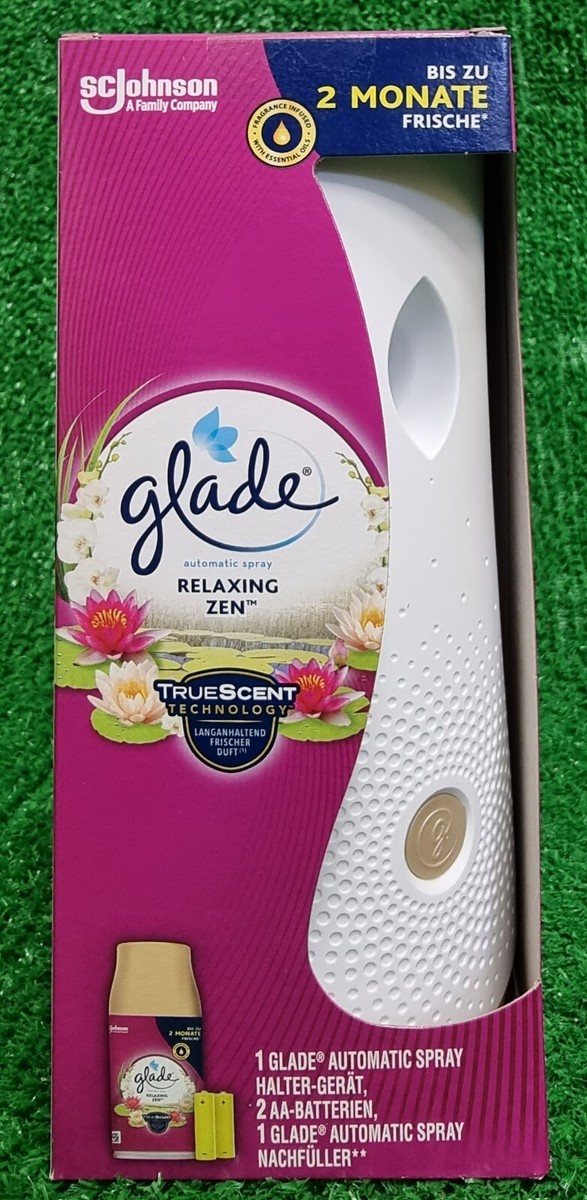 Glade Brise Automatic Spray mit Duft RELAXING ZEN Starterpackung gratis Versand