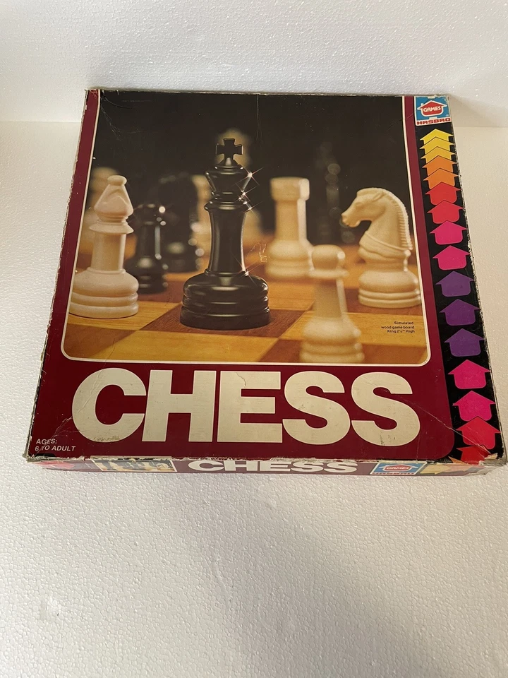 Hasbro Chess Set Vintage 1979 King 2 1/2” Complete Set - Image 3 of 4