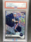 2021 Panini Mosaic Football No Huddle Silver Mac Jones #306 PSA 9