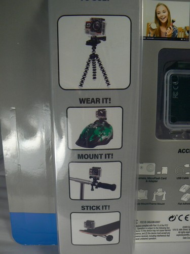 Explore One HD Action Camera with Wi-fi / Accessories Included! - BRAND NEW! - Picture 5 of 5