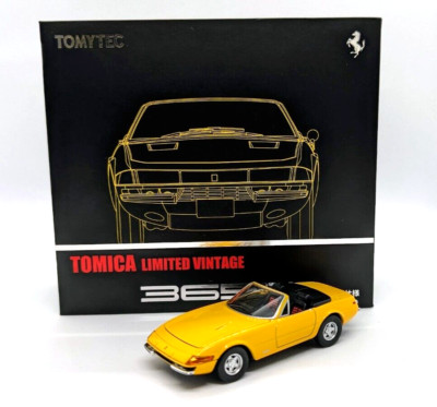 Tomica Limited Vintage Ferrari 365 GTS4 North America Metal Diecast Car Model