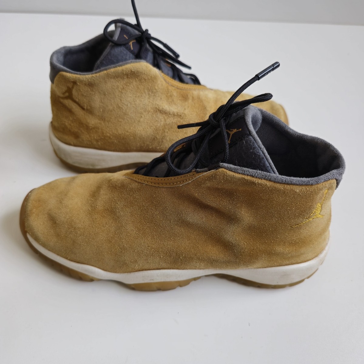 NIKE AIR JORDAN Future Wheat Brown Ankle Trainers UK size BQ5773-700