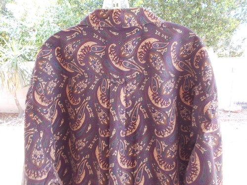 ENRO HERREN X LARGE GRAU PAISLEY LANGARM Knopfleiste BAUMWOLLE BRUSTUMFANG 54 LÄNGE 34 - Bild 7 von 7