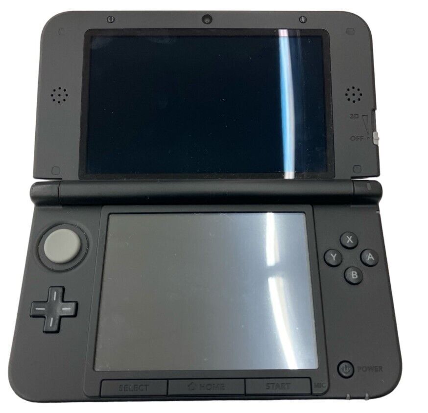 Nintendo 3DS LL XL console only Used Excellent Silver×Black