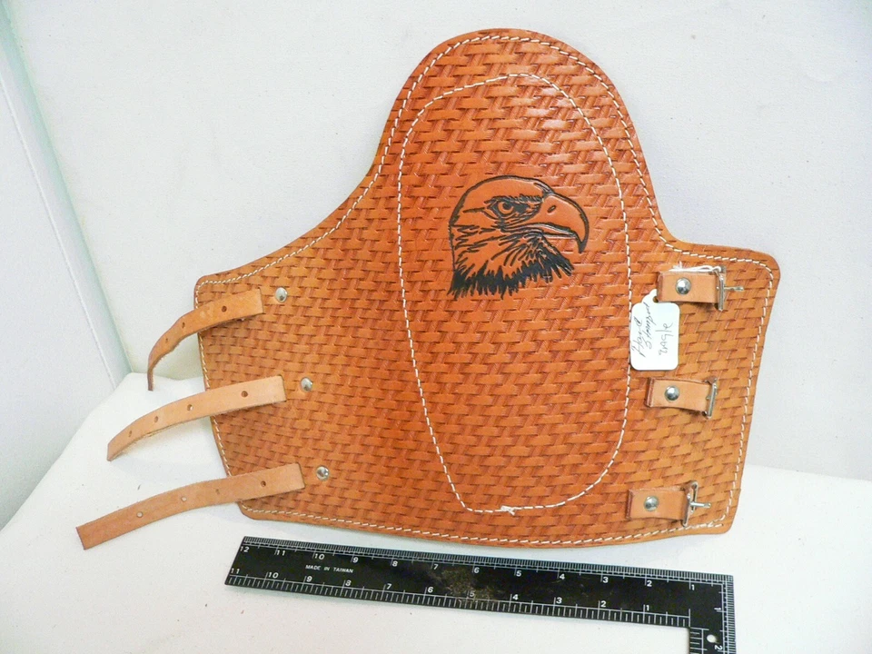 МАНЖЕТА СВАРЩИКА РУЧНОЙ РАБОТЫ ИЗ НАТУРАЛЬНОЙ КОЖИ 12 1/2 «КОНИЧЕСКАЯ - Изображение 2 из 4