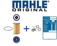 MAHLE Ölfilter + Ölablassschraube für MERCEDES C-KLASSE W204 C204 S204