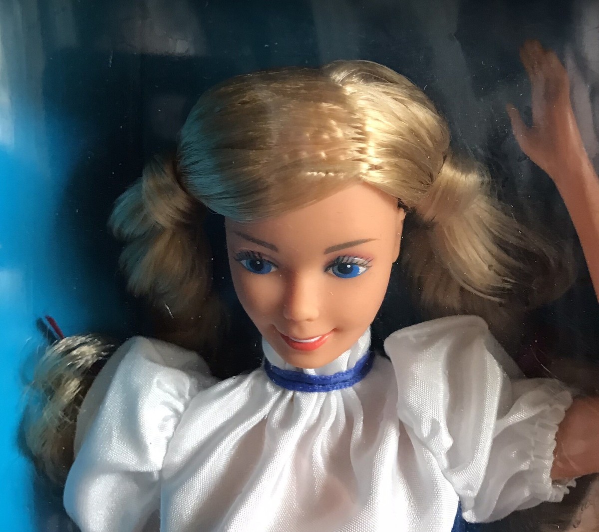 SWISS BARBIE, BARBIE DOLL, DOTW, #7541, 1983, NRFB, BRAIDED HAIR