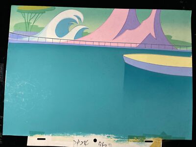 Animation cel BACKGROUNDS production art cels anime vintage cartoons Disney BG34