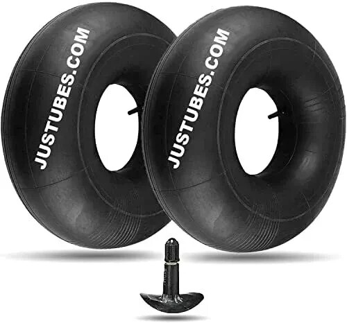 Two 16 Inch Front Farm Tire Tubes TR15 Valve Implement Inner Tube 550-16 600x16