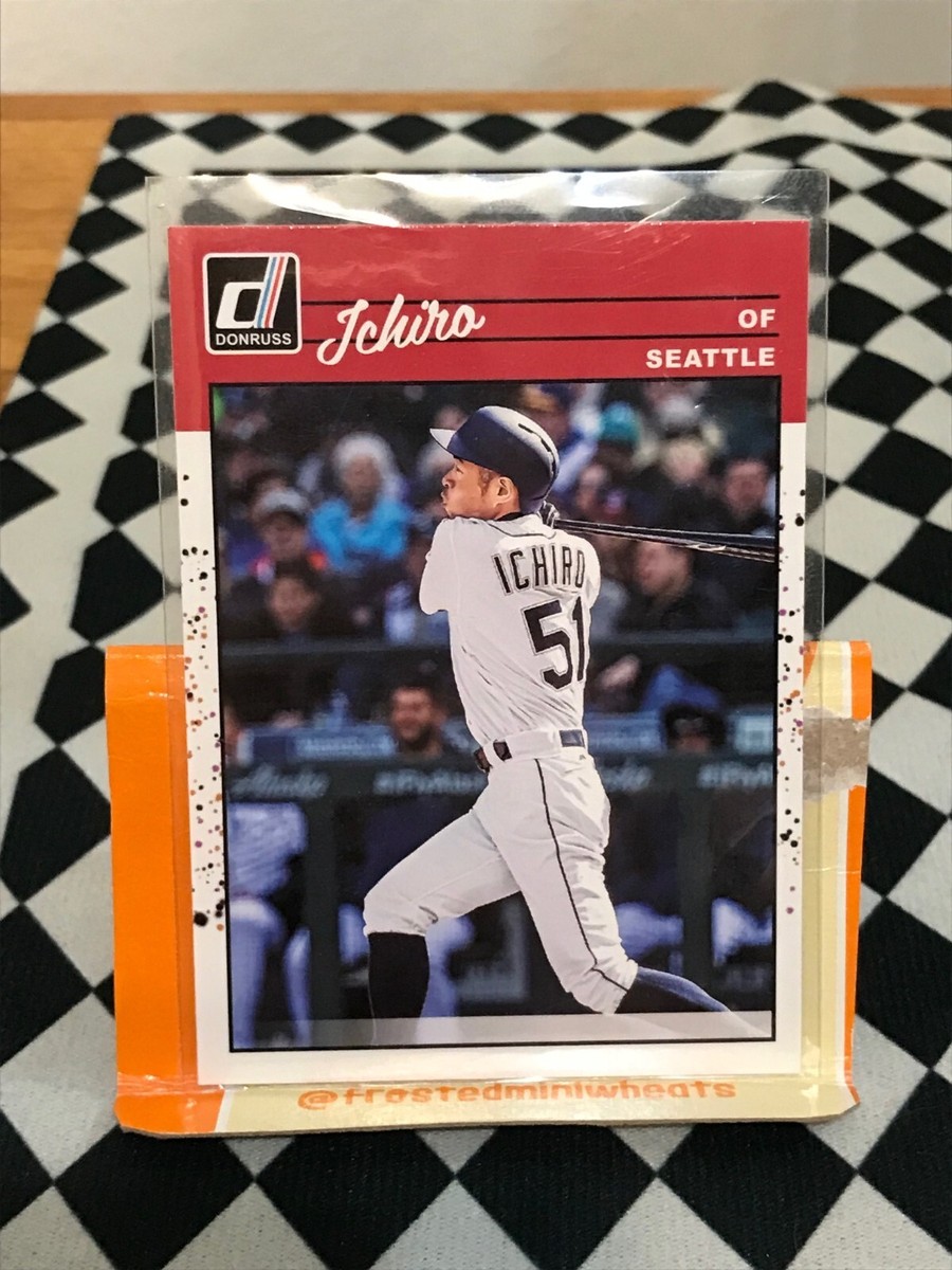 Ichiro Suzuki 2023 Donruss SP Reverse Negative Card #266