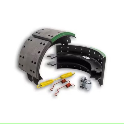 OTR Heavy Haul Brake Shoe Kit-23k GAWR Lining & Hdwr Kit-Meritor Q+-K4515QHH23