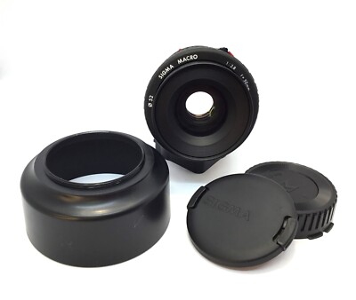 SIGMA MACRO 50mm 1:2.8 F=50mm Multi Coated Camera Lens For Canon W