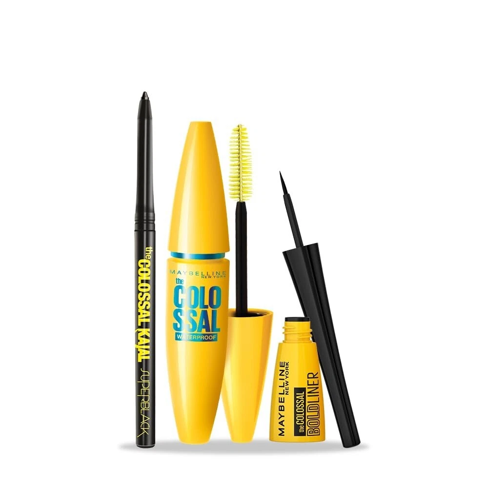 Maybelline New York Eye Makeup Kits & Combos - Eyeliner Kajal, Mascara