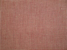 Diamond Textiles Americana Barn Red Fine Check Woven Cotton Homespun Fabric