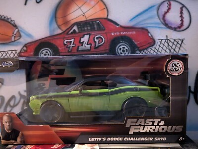 Jada Metals Diecast 1:24 Fast & Furious Letty's Dodge Challenger SRT8