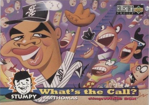 1995 Collector's Choice What's The Call Frank Thomas #89 White Sox