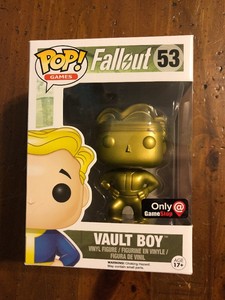 gold vault boy pop
