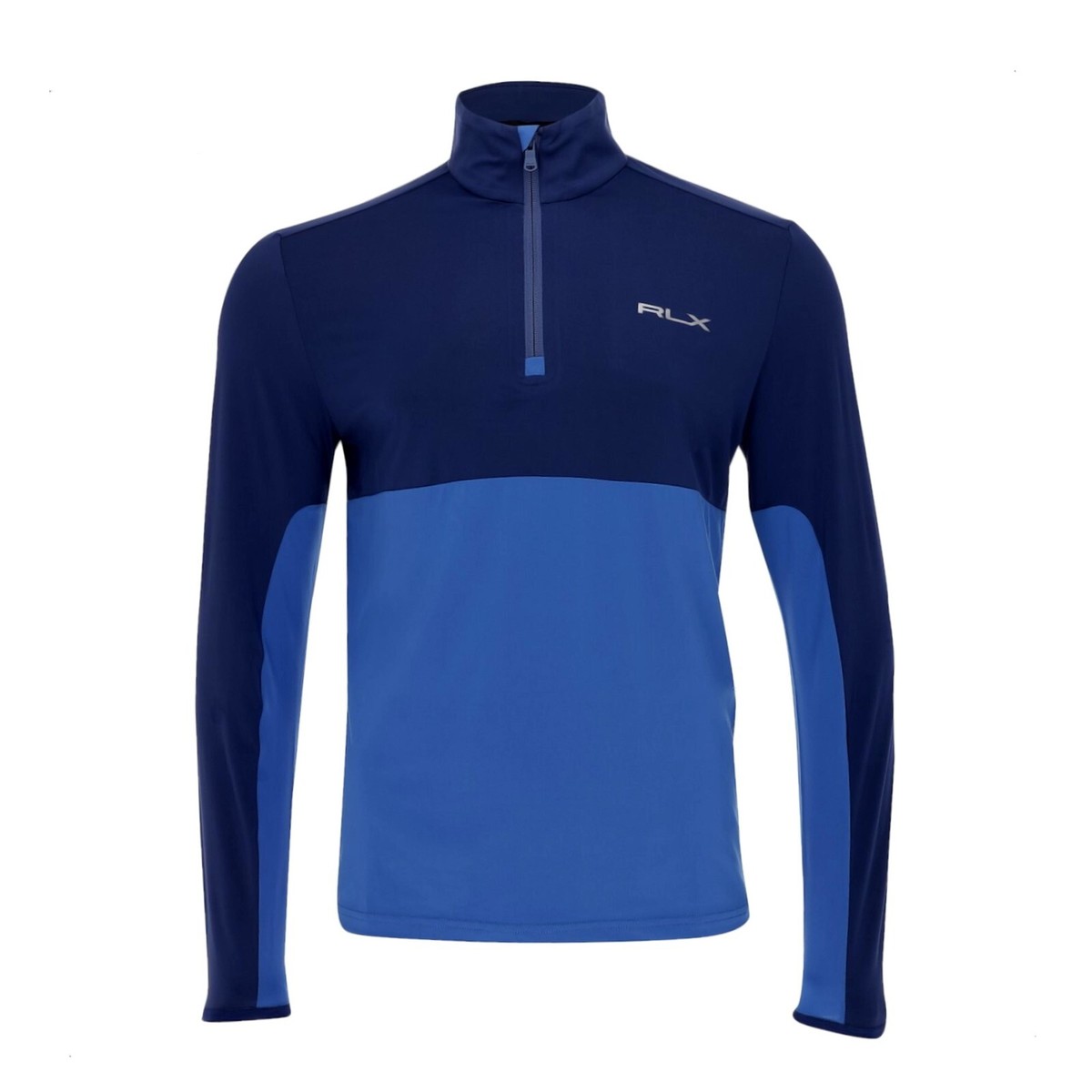 ラルフRLX Flux Sftshel-Linedネイビー フルジップ　メンズ Men's Navy Ralph Lauren RLX Golf Half-Zip Pullover - Stretch