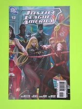 Justice League of America #12b Vol. 2 2007 DC Comics Variant Mid Grade A43-9