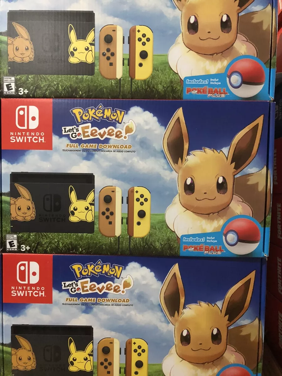 Where To Buy The Pokémon Let's Go Pikachu And Eevee Switch Console Bundle -  Guide