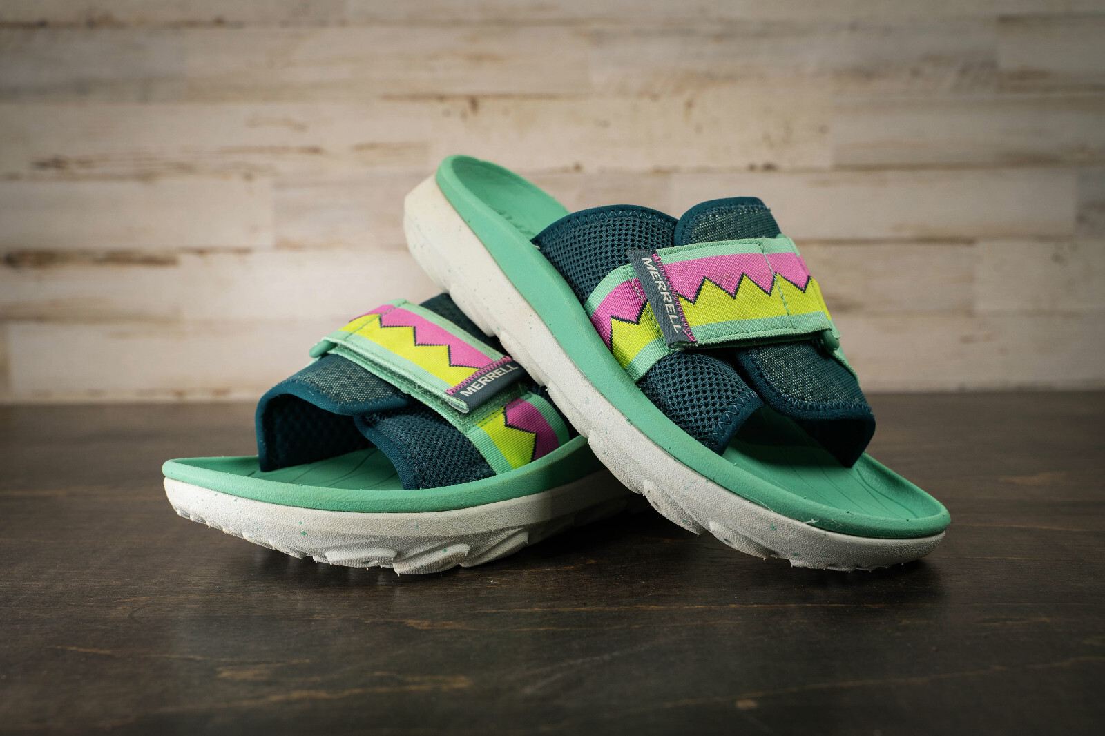 Merrell sandalo infradito donna ultra slide cucitura gomma slide taglia 6