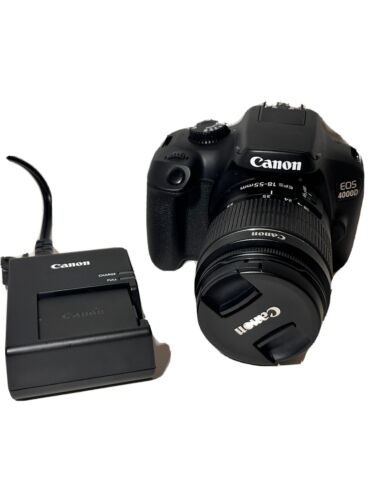 Canon Eos 4000D w/ 18-55mm lens - SHUTTER COUNT 397! - Afbeelding 1 van 6