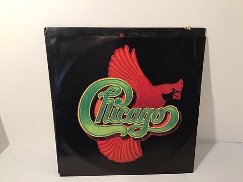 CHICAGO VIII COLUMBIA LP w/ iron-on and poster PC 33100 - Picture 3 of 8