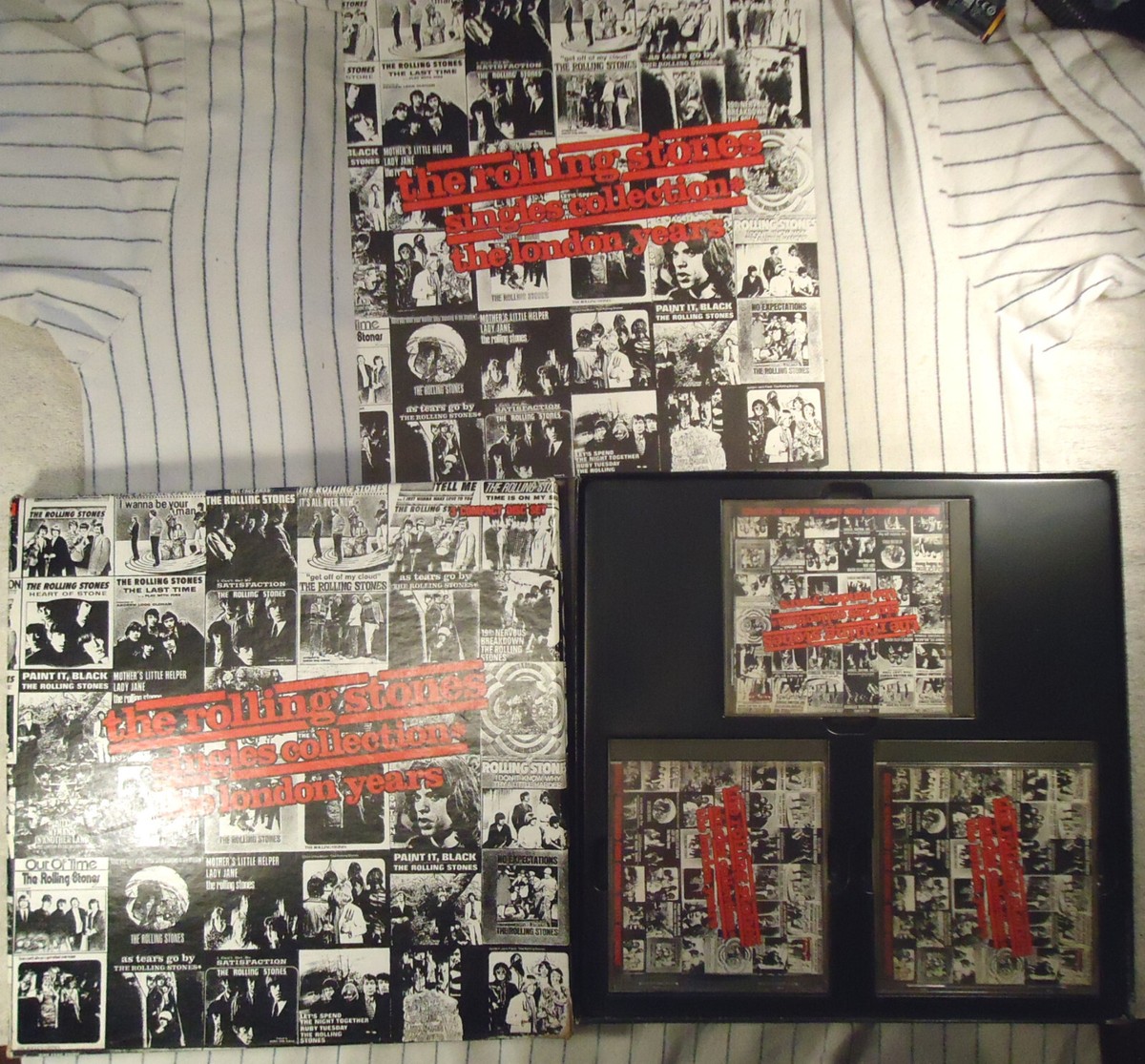 The Rolling Stones - Singles Collection London Years (CD 3 Disc Box Set W&frasl;  Book)