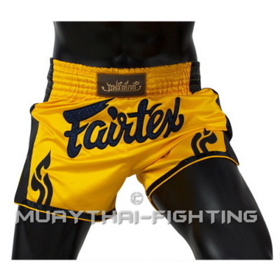 Fairtex Muay Thai Boxing Kick Boxing MMA Slim Cut Muay Thai Shorts