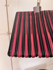 VENINI - SCIARADA a Tegola in vetro a canne a sospensione