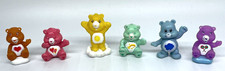 Vintage Care Bears PVC Figures TCFC Hasbro Cake Toppers Lot 6 Grumpy Funshine