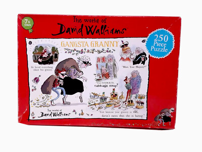 David Walliams Gangsta Granny 250 Piece jigsaw 